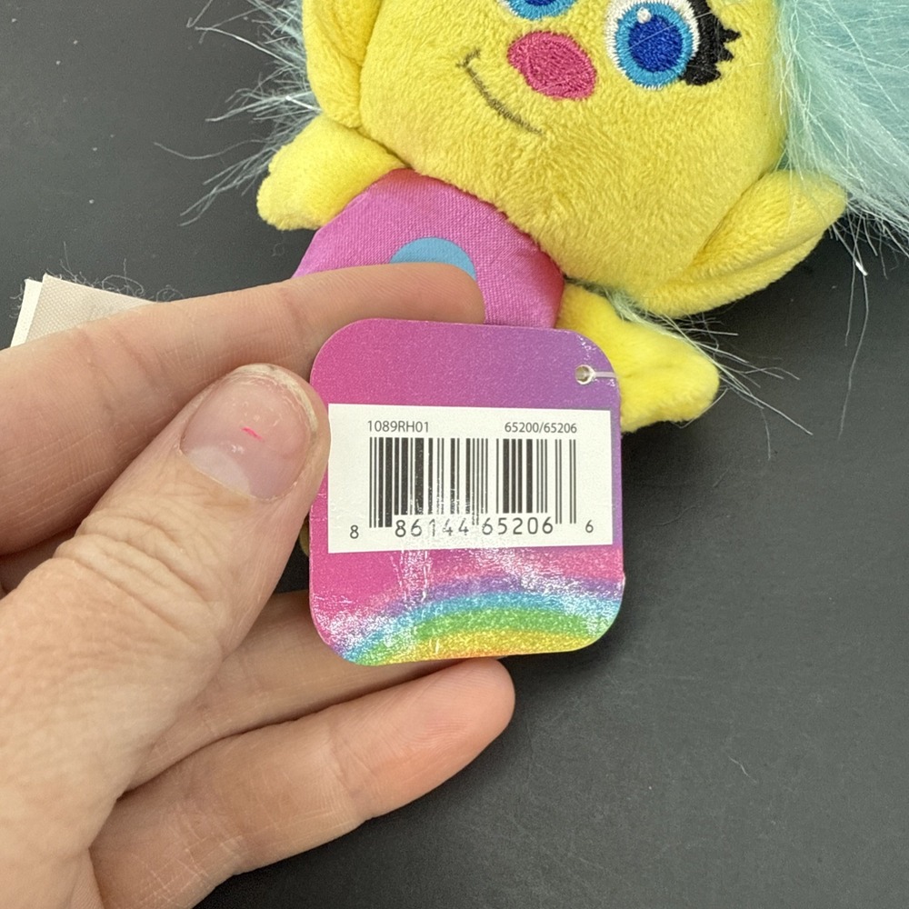 DreamWorks Trolls Smidge Plush Doll Toy Factory 2019 NEW With Tags NWT Blue Hair - Picture 3 of 5